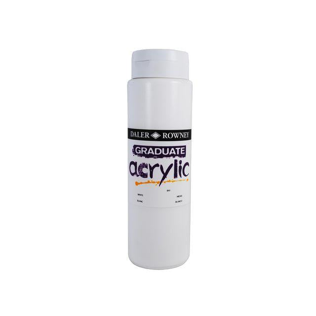 Acrylic paint 500 ml white