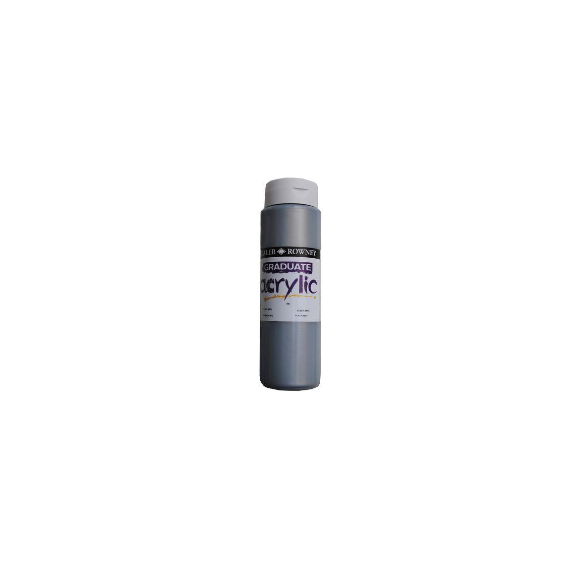 Acrylic paint 500 ml silver