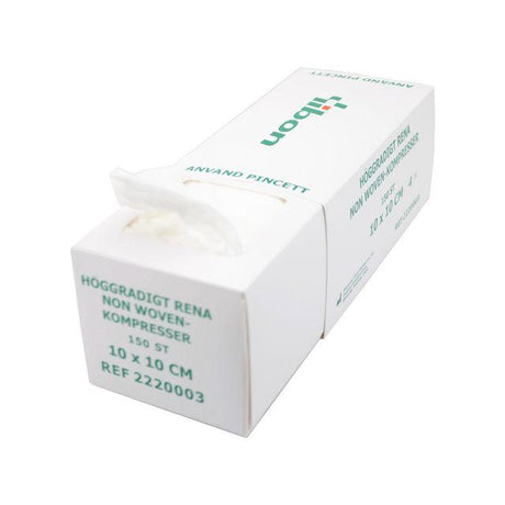 Compress NW in A8/pack 10x10cm 150/pack