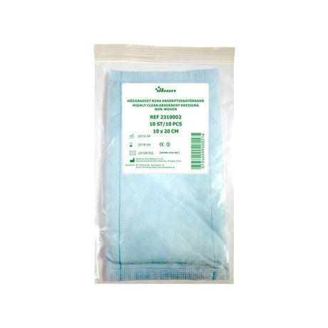 Absorption bandage 10x20cm 10/pack