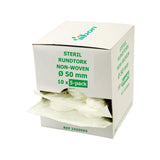 Round wipe NW sterile 5-p 50mm 50/fp