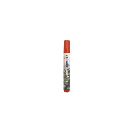 Flipchart pen FRIENDLY round red