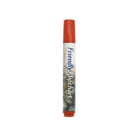 Flipchart pen FRIENDLY round red