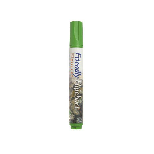 Flipchart pen FRIENDLY round green