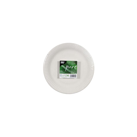 Plate PURE FSC Cardboard 23cm strong 100/pc