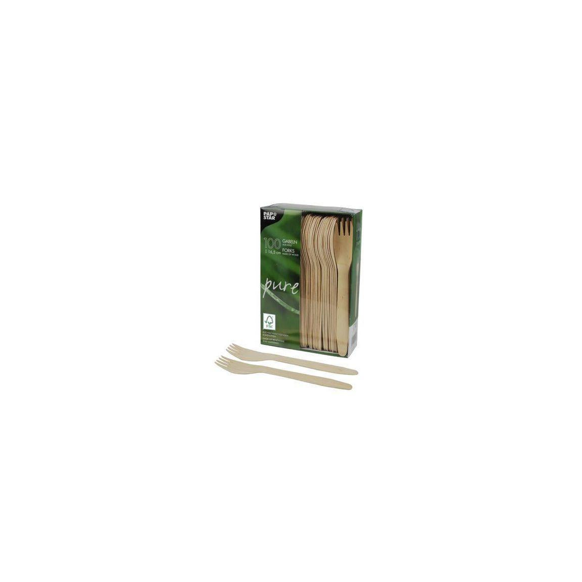 Cutlery fork PURE FSC 16,5cm 100/fp