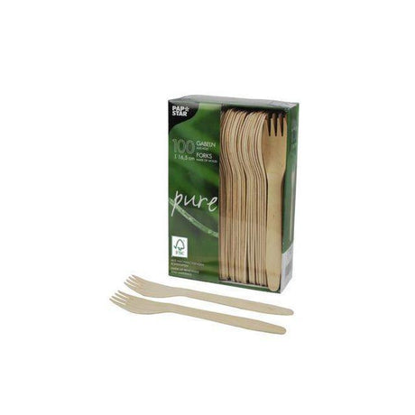 Cutlery fork PURE FSC 16,5cm 100/fp