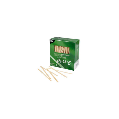 Tube stick PURE Wood 14cm x 5mm 1000/pc