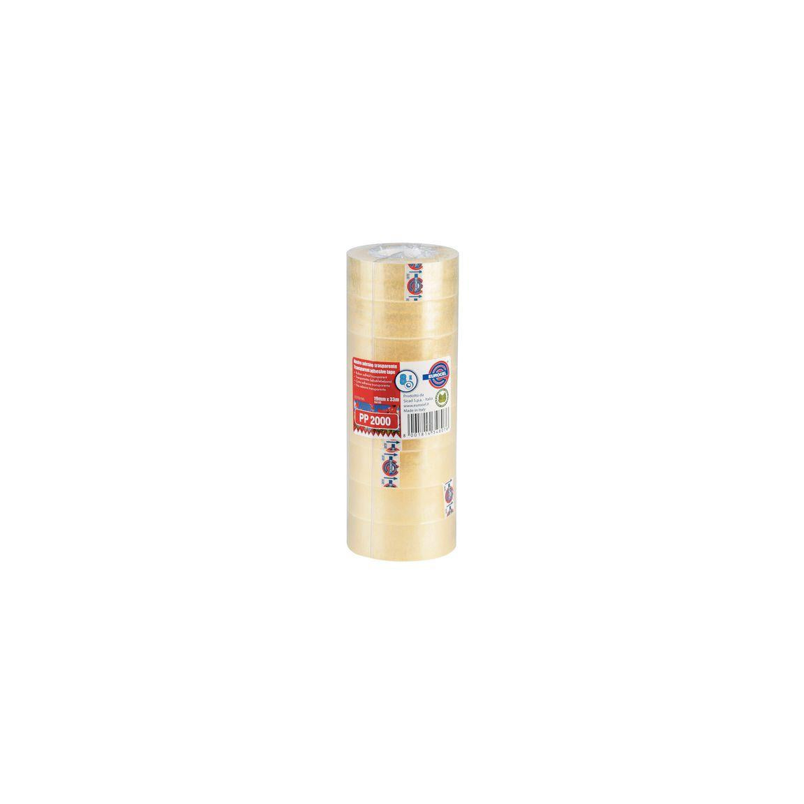 Office tape EUROCEL 33mx19mm 8/pack