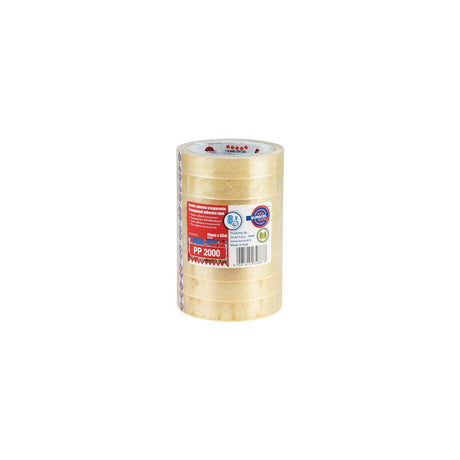 Office tape EUROCEL 66mx19mm 8/pack