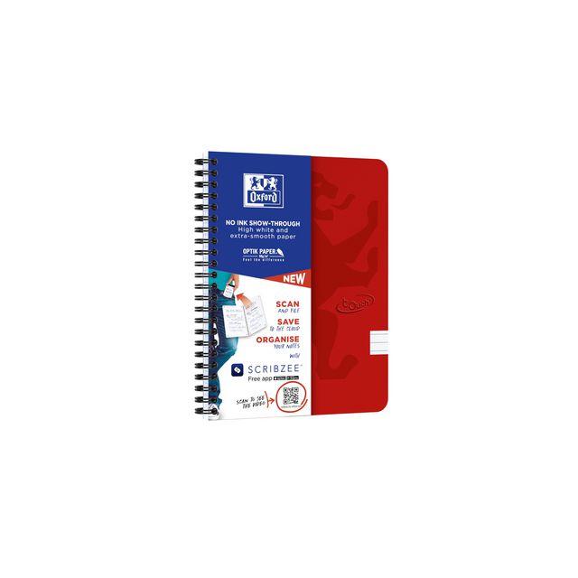 Notepad OXFORD A5 ruled red