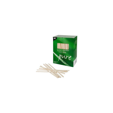 Pipe stick PURE Wood 17,8cm x 5mm 1000/pc