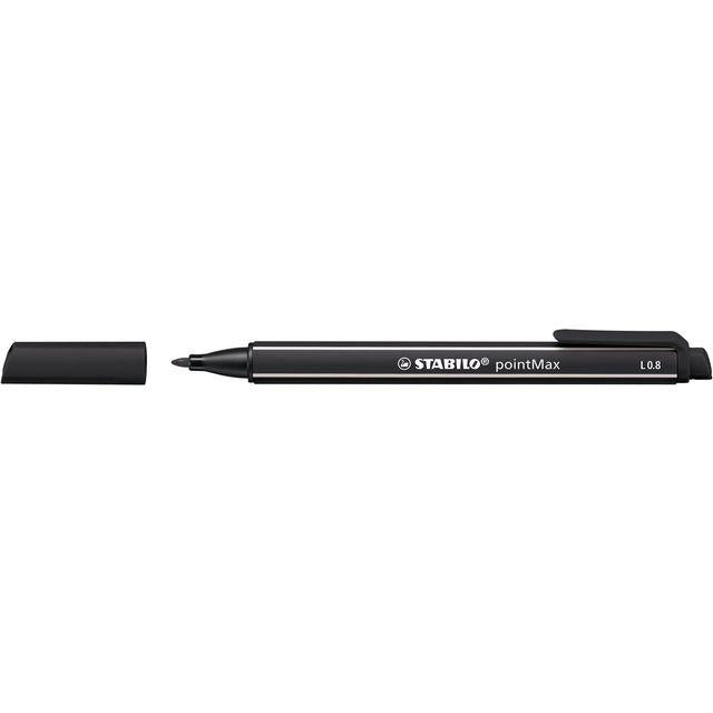 Fineliner STABILO Point Max black