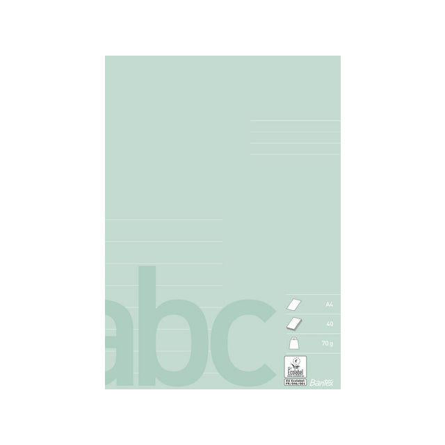 Exercise book BANTEX A4 1/2S 19,5mm ruled