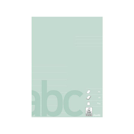 Exercise book BANTEX A4 1/2S 19,5mm ruled