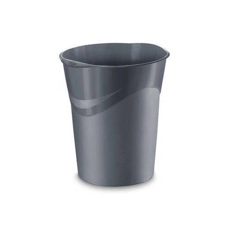 Wastepaper basket CEP Mineral 14L grey