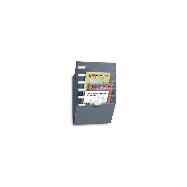 Form tray wall CEP Mineral 5-compartment grey