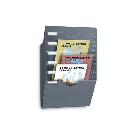 Form tray wall CEP Mineral 5-compartment grey
