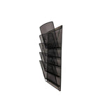 Form tray ALBA A4S 5-compartment black metal