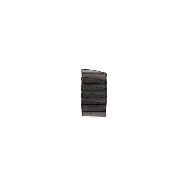 Form tray ALBA A4L 5-compartment black metal
