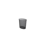 Wastepaper basket ALBA 40L black