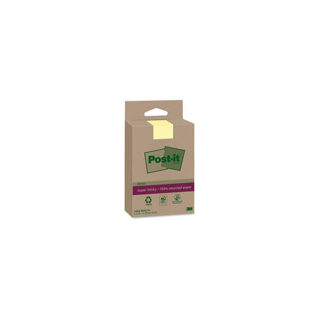 Notes POST-IT SS rec 102x152mm yellow 4/pc