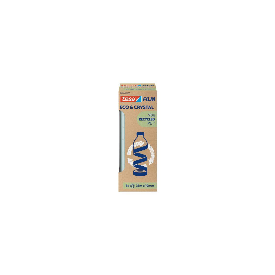 Doc.tape TESA Eco&Crystal 19mmx33m 8/FP