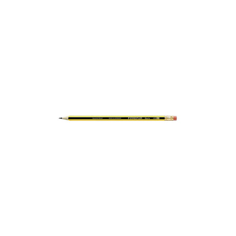 Pencil STAEDTLER top rubber HB 12/pack