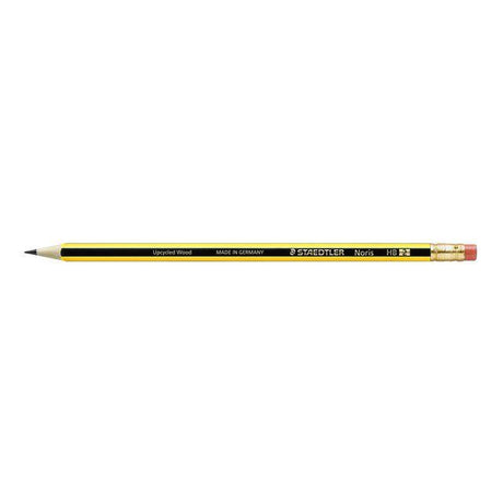 Pencil STAEDTLER top rubber HB 12/pack