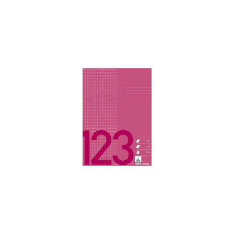 BANTEX counting booklet A4 5x9mm chequered