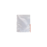 Plastic pocket signal A4 0,11mm red 100/pc