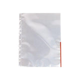 Plastic pocket signal A4 0,11mm red 100/pc