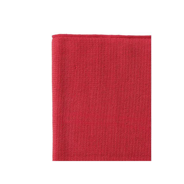 Microfibre cloth WYPALL 40x40cm red 6/pack