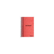 Spiral block ESSELTE line 76x127mm red