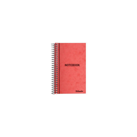 Spiral block ESSELTE line 76x127mm red