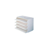 Letterbox TWINCO Panorama 4 piece white