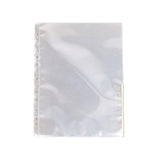 Plastic pocket signal A4 0,11mm white 100/pc