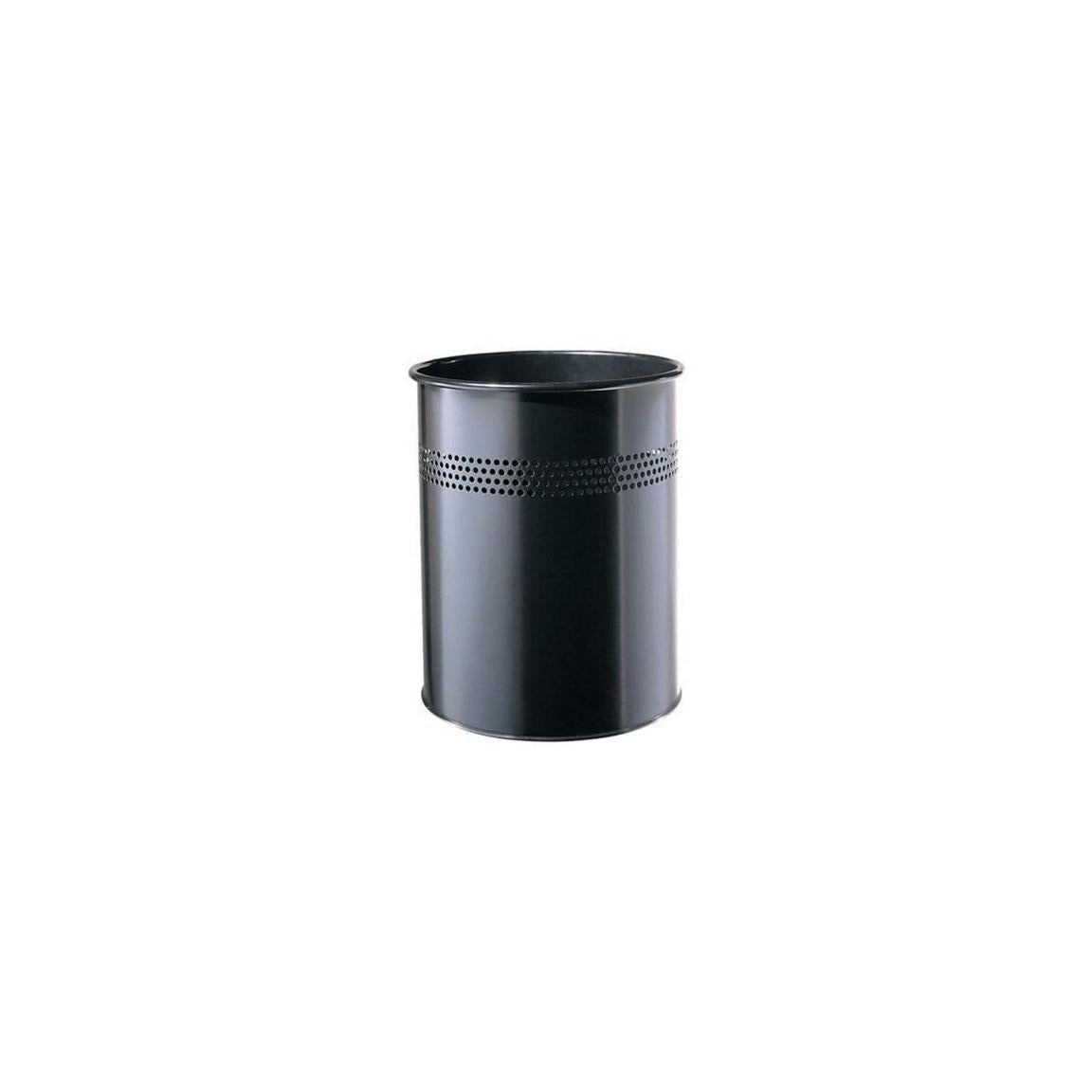Wastepaper basket TWINCO 15L black