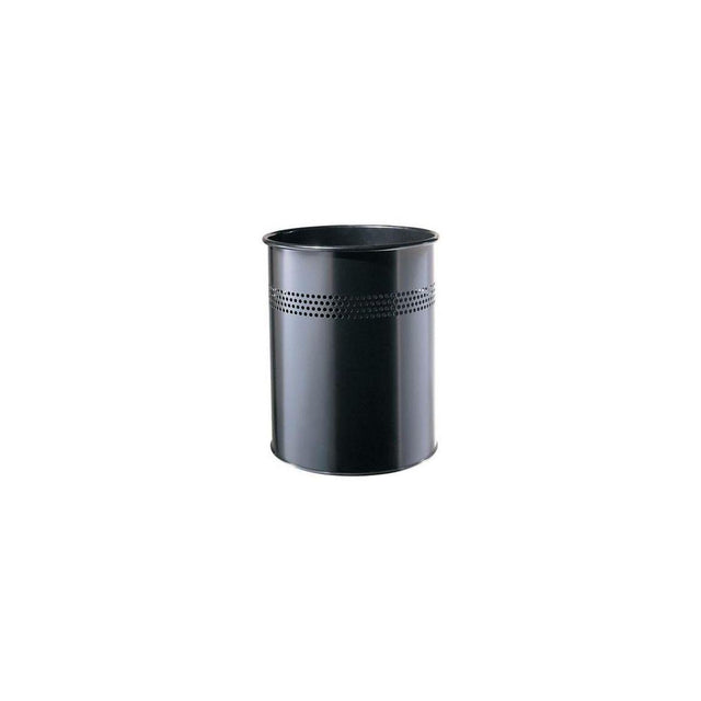 Wastepaper basket TWINCO 15L black