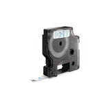 Tape DYMO D1 9mm blue on white