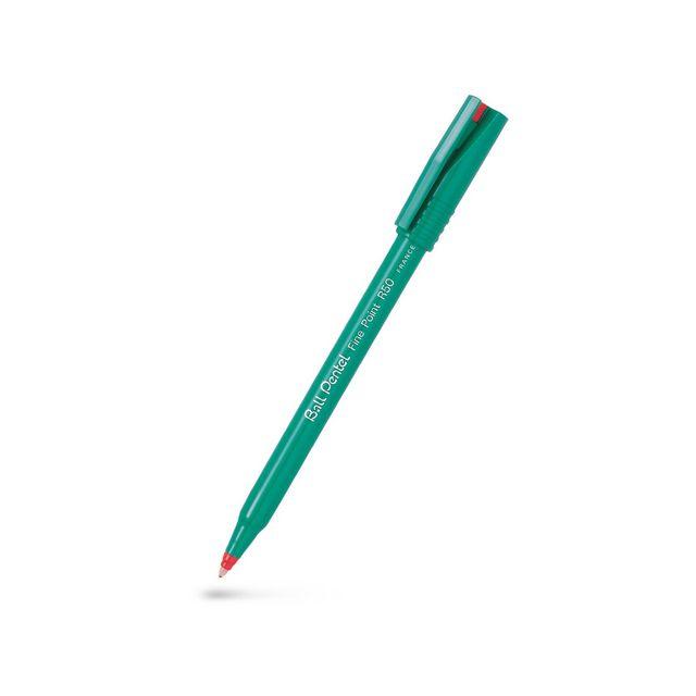 Ink ballpoint pen PENTEL Roller R50 0.4 red
