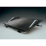 Footrest TWINCO ergonomic black/chrome