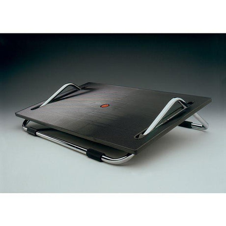 Footrest TWINCO ergonomic black/chrome