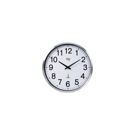 Wall clock TIQ radio controlled Ø50cm outdoor