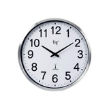Wall clock TIQ radio controlled Ø50cm outdoor