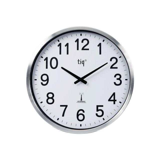 Wall clock TIQ radio controlled Ø50cm outdoor