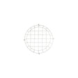 Protective grille wall clock