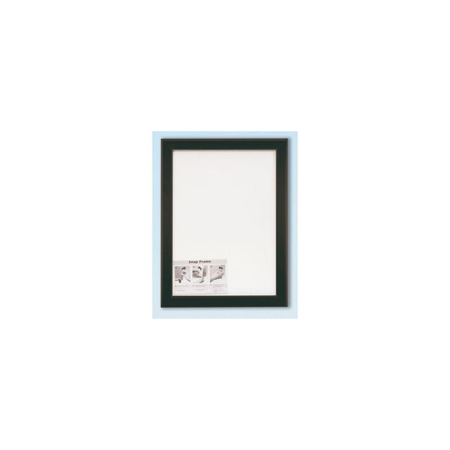 Wall frame A3 aluminium profile 32mm black
