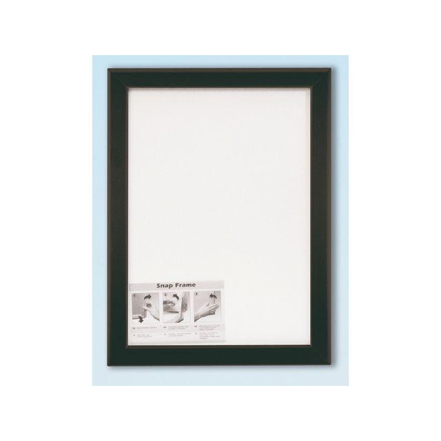 Wall frame A3 aluminium profile 32mm black