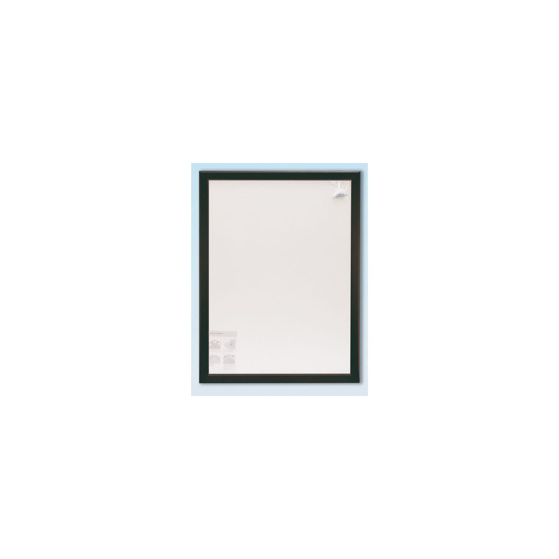 Wall frame 50x70cm alu.profile 32mm black